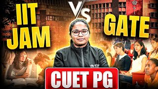 Download Lagu IIT JAM Vs GATE VS CUET PG | Which One You Should Choose | Comparison of IIT JAM, GATE and CUET PG Thumbnail