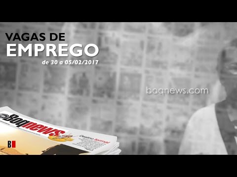 Vagas de Emprego de 30 a 05/02/17
