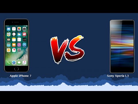 Apple iPhone 7 vs Sony Xperia L3   - Phone battle!