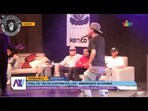 Gaviria vs Imigrante / Final - Red Bull Batalla de los Gallos Venezuela 2017 (No se aceptan pollos)