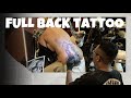 BERTEMU KEMBALI DENGAN WANITA KUAT YANG INGIN BUAT TATTOO PUNGGUNG PENUH