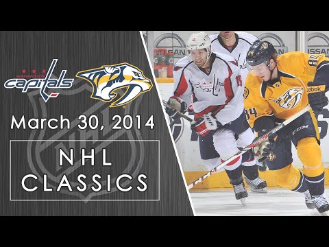 NHL Classics: Washington Capitals vs. Nashville Predators | 3/30/14 | NBC Sports