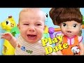 Baby Play Date With Little Tikes Light N Go Garden Treehouse Crazy Baby Alive Lucy DisneyCarToys