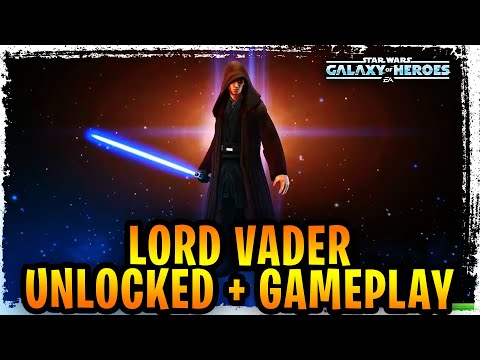 LORD VADER UNLOCKED + GAMEPLAY INITIAL TESTING - Massive Rey Counter - Was His Power Overestimated?