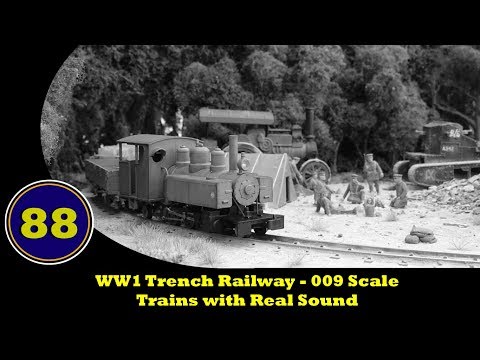 WW1 Trench Railway - Model Trains with Real Sound