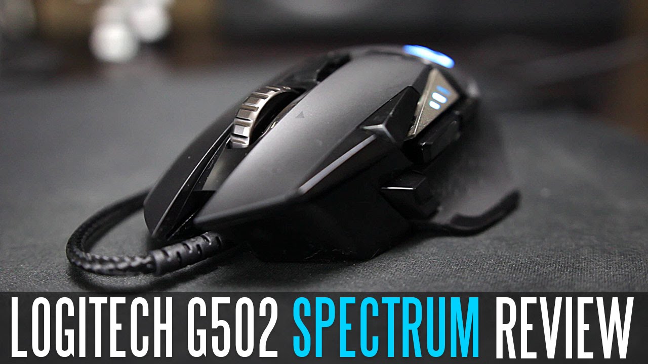 Мышь Logitech G502 Proteus Spectrum черная, 910-004617