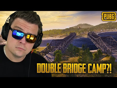 We camped BOTH BRIDGES! - PUBG