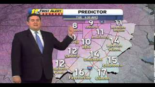ABC11 Eyewitness News Morning Weather Forecast, Monday, January 6th, 2014