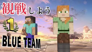 【実況】スマブラに追加されたマイクラ勢の動きが見たい「スマブラSP」「マインクラフト」「スティーブ」「ゾンビ」「エンダーマン」