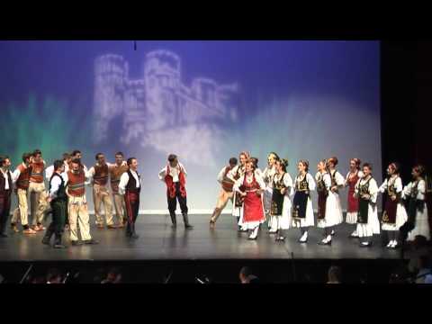 ACADEMY  OF SERBIAN FOLK DANCING ANNUAL CONCERT 2010 PART 1
