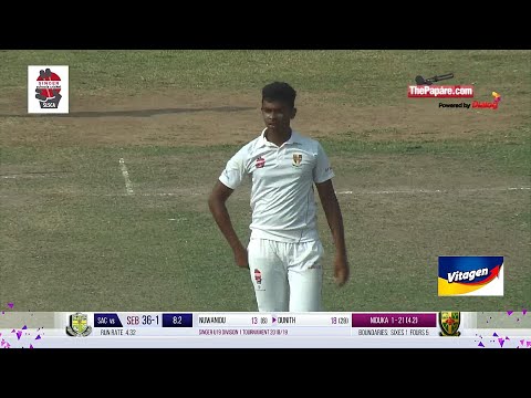 Niduka Malsith's 5-wicket haul against St. Sebastian's College