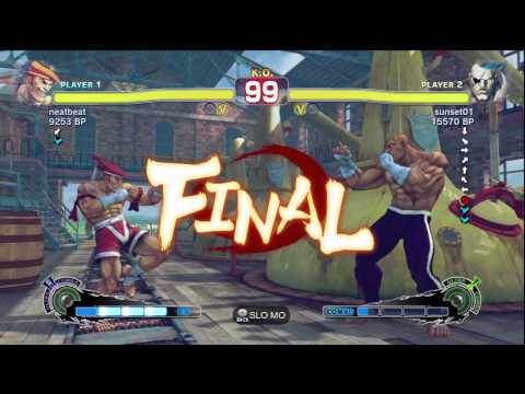 neatbeat (AD) vs. sunset01 (SA)