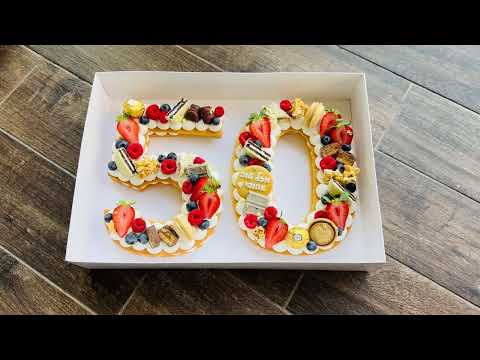 עוגת מספרים 50 - תמונה מהסרטון