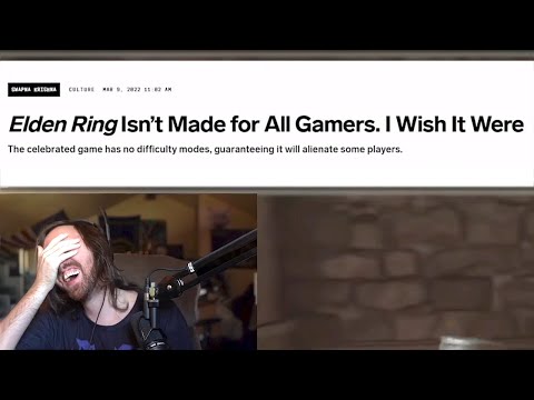 "Elden Ring isn't made for all gamers.."