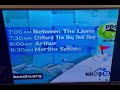 Pbs Kids Schedule Bumper Late 2010 RARE