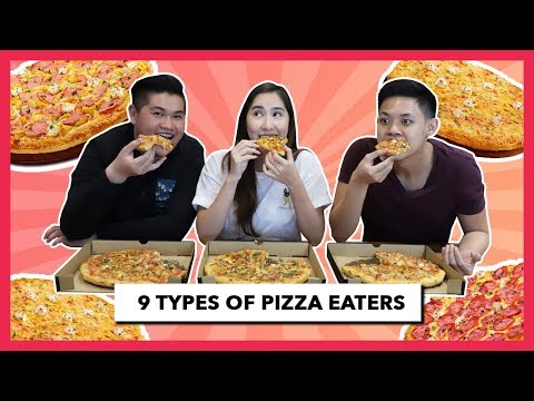 9 Types of Pizza Eaters