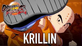 Dragon Ball FighterZ - PS4/XB1/PC - Krillin (Character intro video)