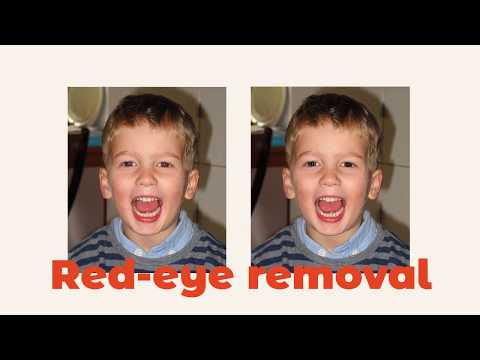 Red-eye removal - ArcSoft PhotoStudio tutorial