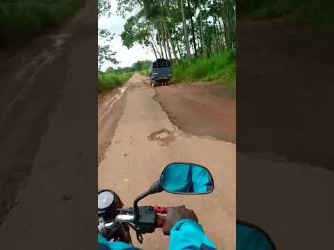 Mattru Jong Highway September 2022.  Bonth District