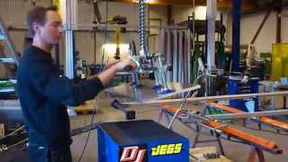 Movomech Mechlite lifting sheet metal with vacuum lifting attachment