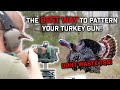 The EASIEST WAY To Pattern Sight In Your TURKEY GUN Bullseye To Bullet Hole Sighting In Method