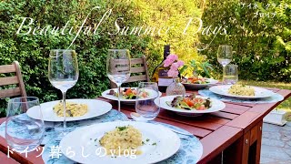 【暮らしvlog】ヨーロッパを襲う猛烈熱波到来😱??→こちらは今年も良い季節です😊/毎年恒例カヌー下りでドイツの自然を満喫🛶