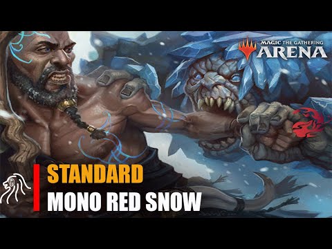VORACIOUS Top 10 | Mono Red Snow | MTGA KHM | Standard BO1 BO3
