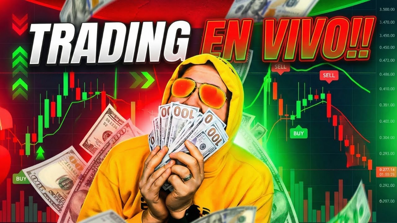MULTIPLICANDO DINERO (Haciendo Trading en Vivo) UNETE!
