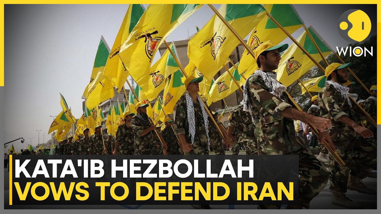 Iraqi Kata'ib Hezbollah Vows Hezbollah Immediate Response to War Against Iran | WION News