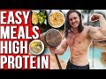 VEGAN HIGH PROTEIN MEAL PREP! (MACROS INCLUDED)
