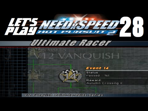 Let's Play Need for Speed: Hot Pursuit 2 - Part 28 - V12 Vanquish Point-to-Point Series