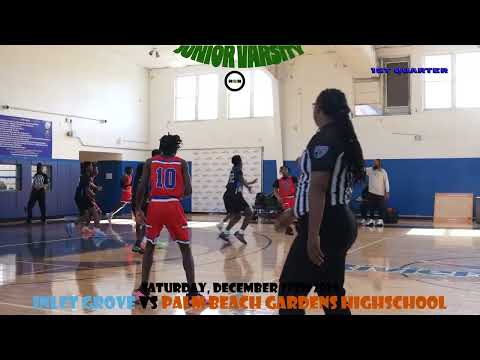 12 27 2025 Inlet Grove vs Palm Beach Gardens Highschool JV basketball