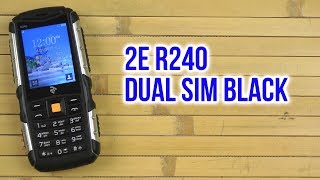 2E R240 Dual Sim Black - відео 3