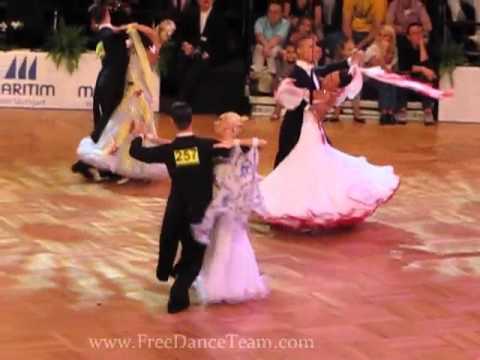 Alexey Glukhov Anastasia Glazunova, Llarioni Alessandro  Sbardella Aurora GOC Amateur Rising Star Standard, 2010
