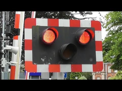 Railway Crossing - Sydney Parade, Dublin - 3 x IE 8300 Class Dart Trains