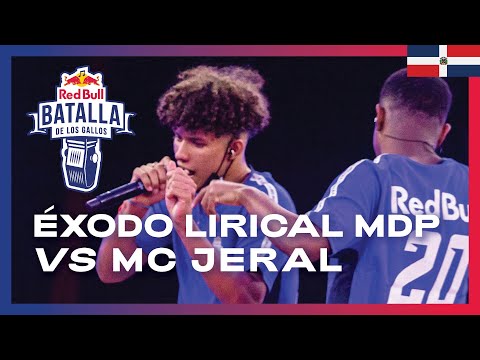 EXODO LIRICAL MDP vs MC JERAL - Semifinal | Red Bull Dominicana 2020