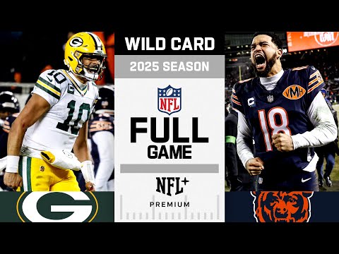 Green Bay Packers vs. Chicago Bears FULL GAME | NFL 2025 Season Wild Card