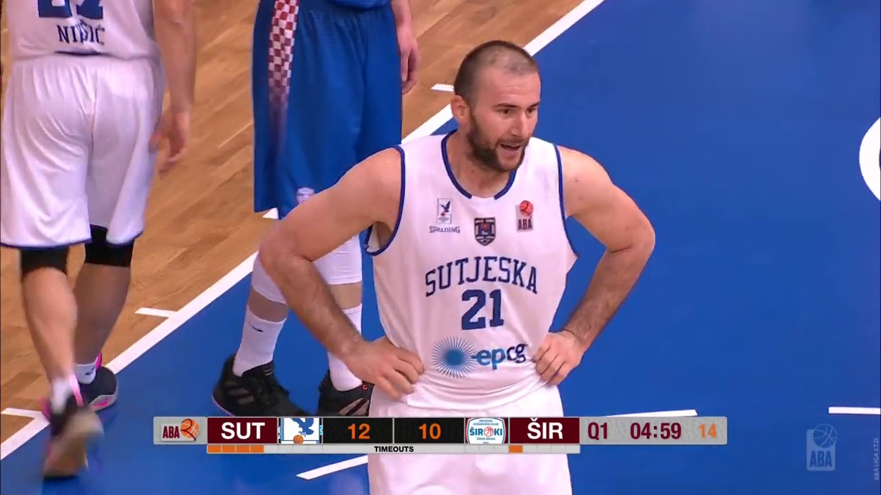 ABA Liga 2 2020/21, Round 4 match: Sutjeska - Široki (17.11.2020)