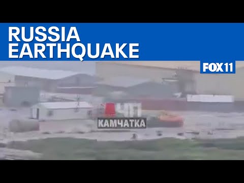 8.8 earthquake near Russia leads to tsunami in Kamchatka | FOX 11 LA