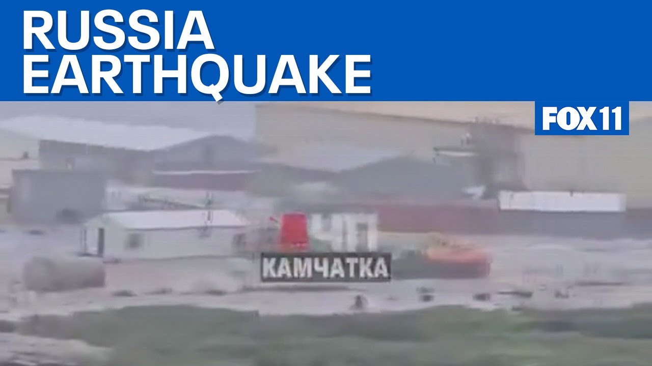 8.8 earthquake near Russia leads to tsunami in Kamchatka | FOX 11 LA Thumbnail