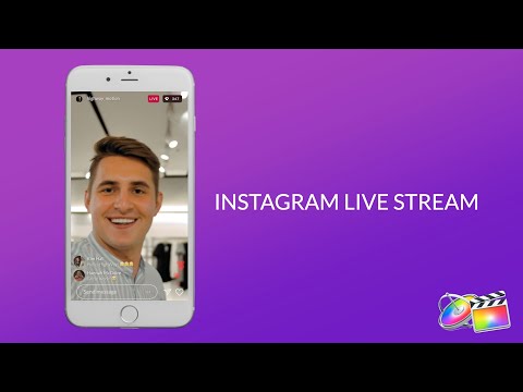 Instagram Live Stream Simulator - Free template for Apple motion and Final Cut Pro X