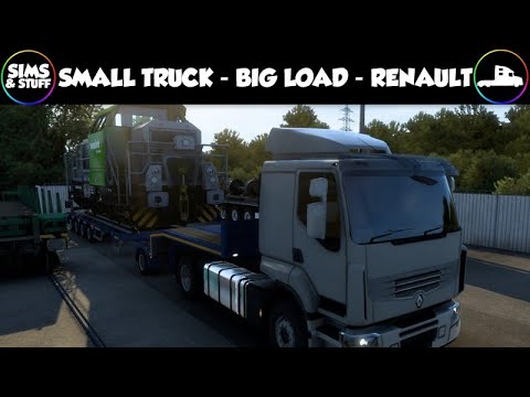 Euro Truck Simulator 2  |  Small Truck & 61T Train  |  Renault - 380HP  |  Trucking Saturday
