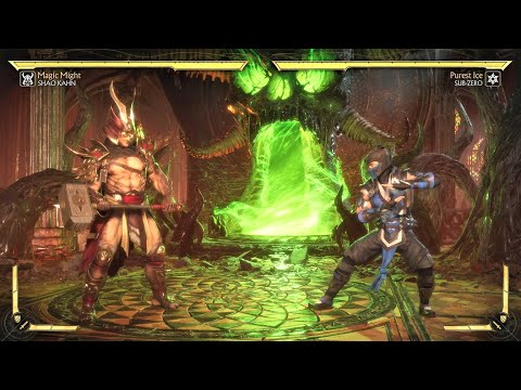 Shao Kahn vs Sub-Zero (Hardest AI) - Mortal Kombat 11