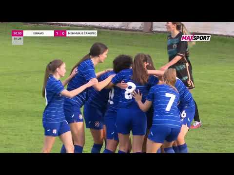 ŽNK DINAMO vs ŽNK MEĐIMURJE-ČAKOVEC 1:0 (5. kolo, Magenta liga 25/26)
