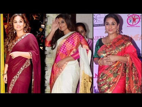 Top 10 Saree Looks Of Vidya Balan That Will Surely Leave You Impressed Video