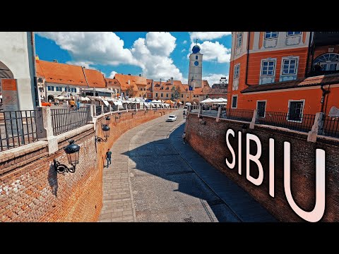 SIBIU ROMANIA - 4k - best romanian destination