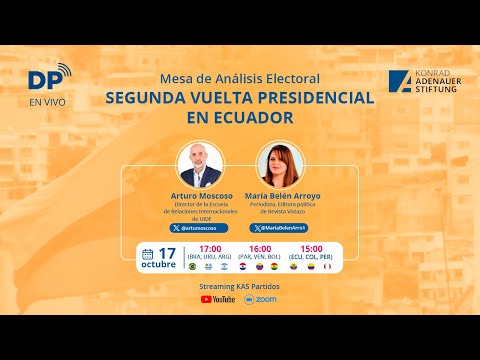 Mesa de Análsis: segunda vuelta presidencial en Ecuador