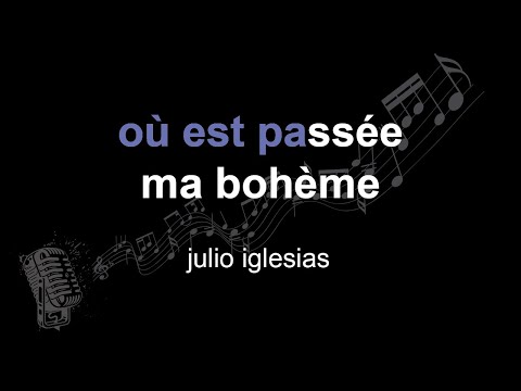Où Est Passée Ma Bohème? - Julio Iglesias