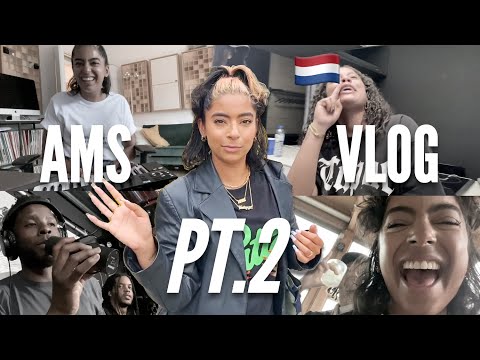 DJ sets gone wrong, Afghanistan + I spill ALL the tea in a podcast! AMSTERDAM PT.2 (Travel Vlog #2)