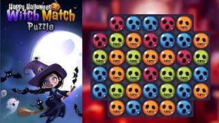 Halloween Witch Match Puzzle Gameplay Walkthrough Android iOS (Math Games) #halloween #puzzle
